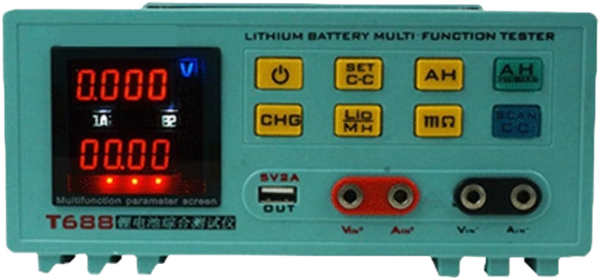 T688 High-Precision Internal Resistance Tester  Lithium Battery Voltage Internal Resistance Tester Detector
