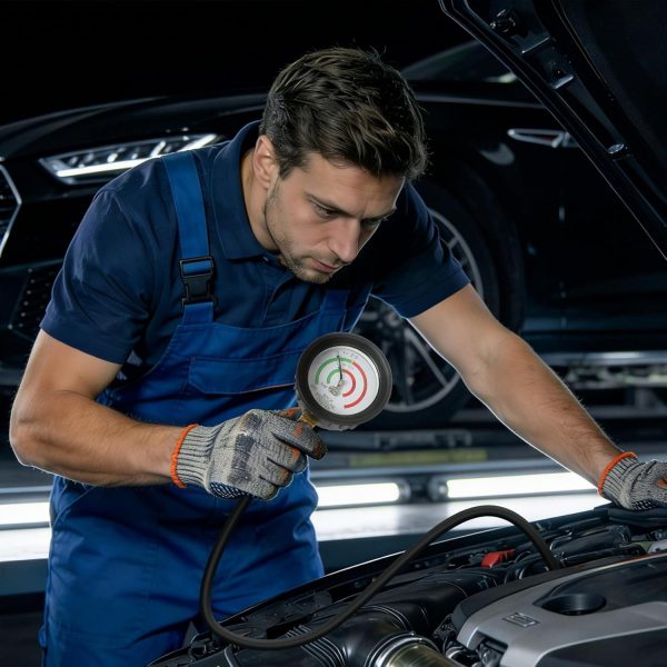 CMTOOL Exhaust Back Pressure Tester Kit with Carrying Case
