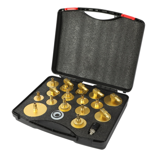 17PCS Brake Bleeder Adapter Set Master Cylinder Bleeder Tool