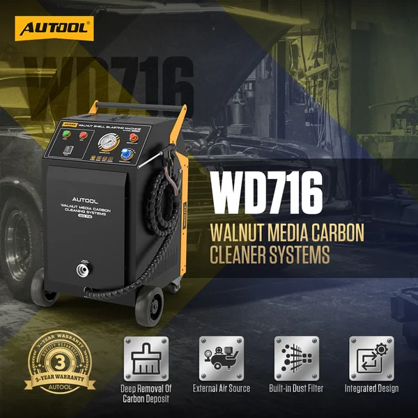 AUTOOL WD716 Walnut Blasting Machine