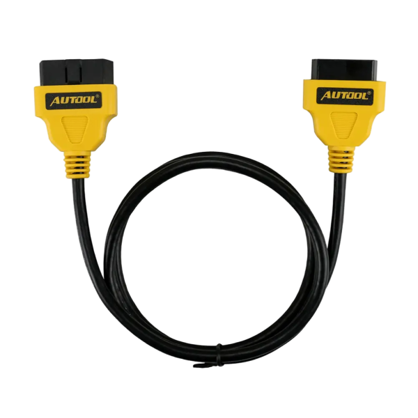 AUTOOL 150cm Two-Pack OBD2 Extension Cable