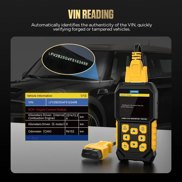 AUTOOL CS310 Used Car Odometer Scanner
