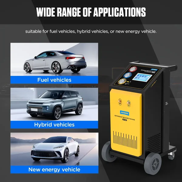 AUTOOL LM707 Automatic R134a Recovery and Recharge Machine