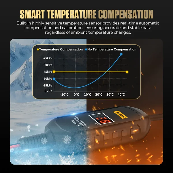 AUTOOL PT502 Digital Automotive Vacuum Tester