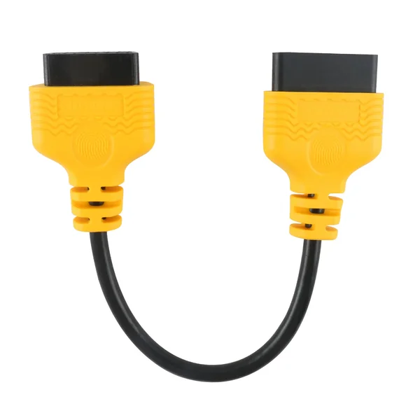 AUTOOL 30cm Two-Pack OBD2 Extension Cable