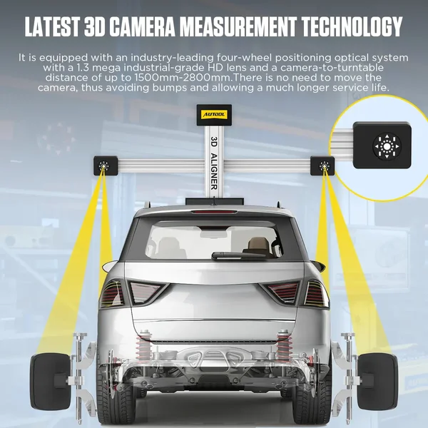 AUTOOL XC503 Fixed-Column 3D Wheel Alignment Machine