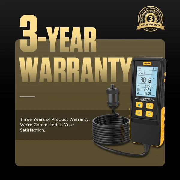 AUTOOL PT620 Digital Engine Oil Pressure Tester Kit