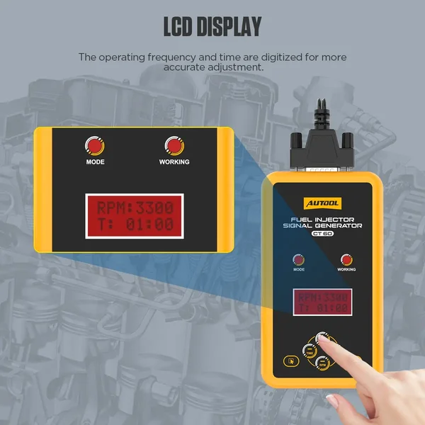AUTOOL CT60 Fuel Injector Pulse Tester