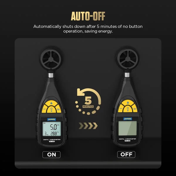 AUTOOL TR401 Digital Anemometer