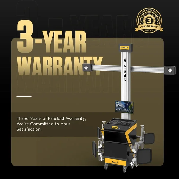 AUTOOL XC505 3D Wheel Alignment Machine with Mobile Workstation