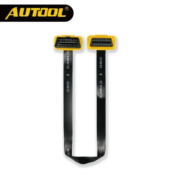 AUTOOL 100cm Flat OBD2 Extension Cable