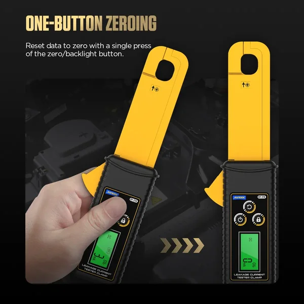 AUTOOL BT270 Automotive Leakage Current Clamp Meter – 0mA-60A AC/DC