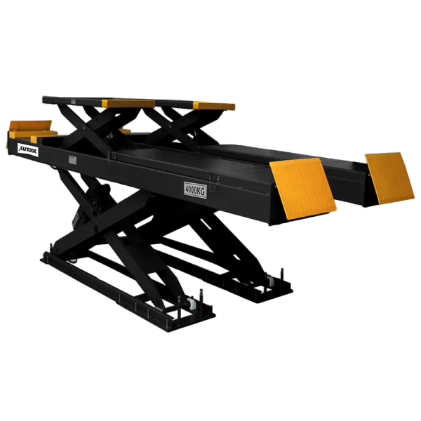 AUTOOL ATL-4SH 4000 kg Wheel Alignment Scissor Car Lift with Auxiliary Lift