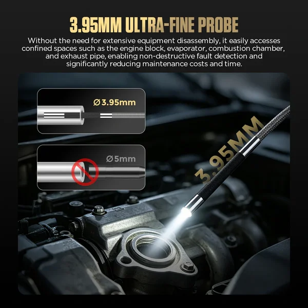 AUTOOL V85 3.95 mm Four-Way Articulating Borescope