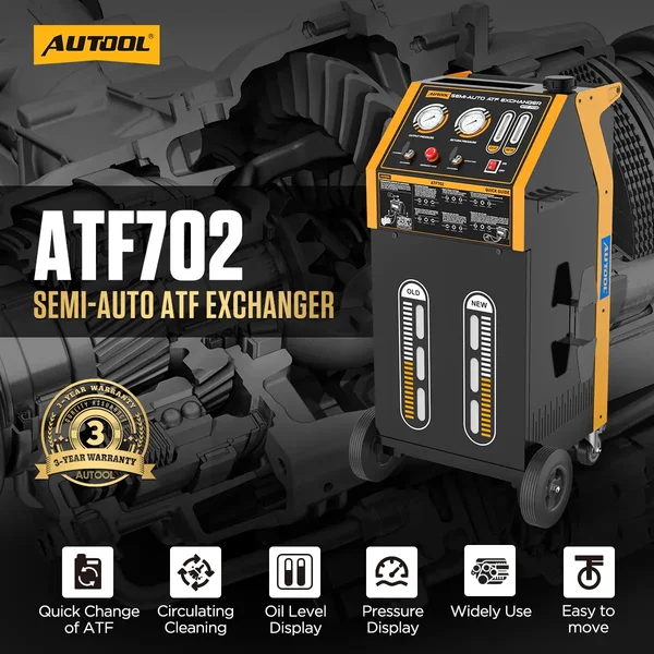AUTOOL ATF702 Semi-Automatic Transmission Fluid Exchanger