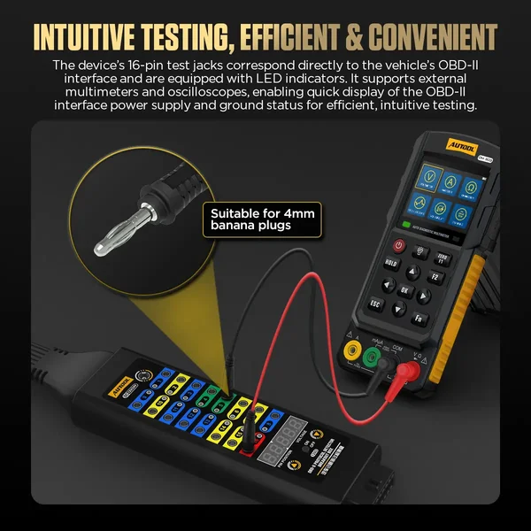 AUTOOL Premium OBD2 Breakout Box