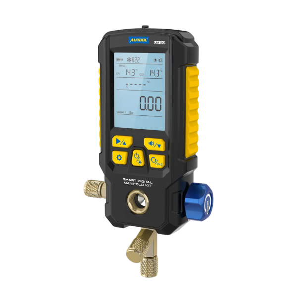 AUTOOL LM130 Smart Digital Manifold Kit with Filling Window