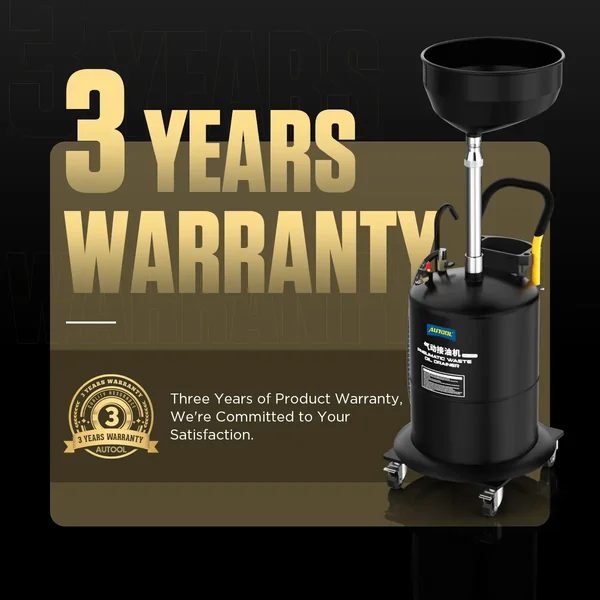AUTOOL OD710 70 L Pneumatic Waste Oil Drainer with 20 L Catch Pan
