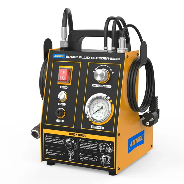 AUTOOL AST605 Pneumatic Pulsating Brake Fluid Exchanger with 3 Connectors