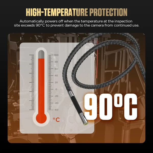 AUTOOL SVB308 Four-Way Articulating Automotive Borescope
