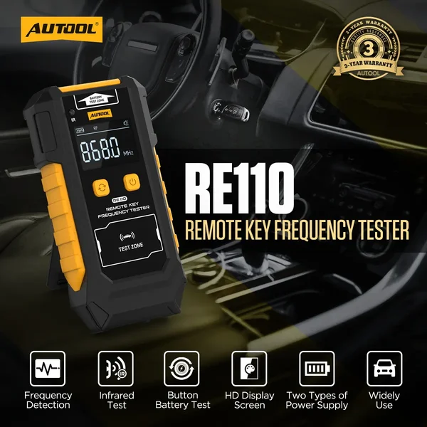 AUTOOL RE110 Remote Key Frequency Tester