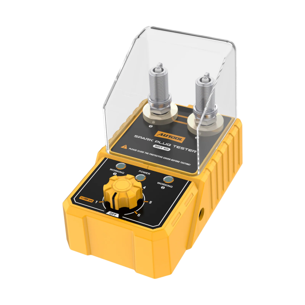 AUTOOL SPT101 Dual-Socket Spark Plug Tester, Up to 6000 RPM