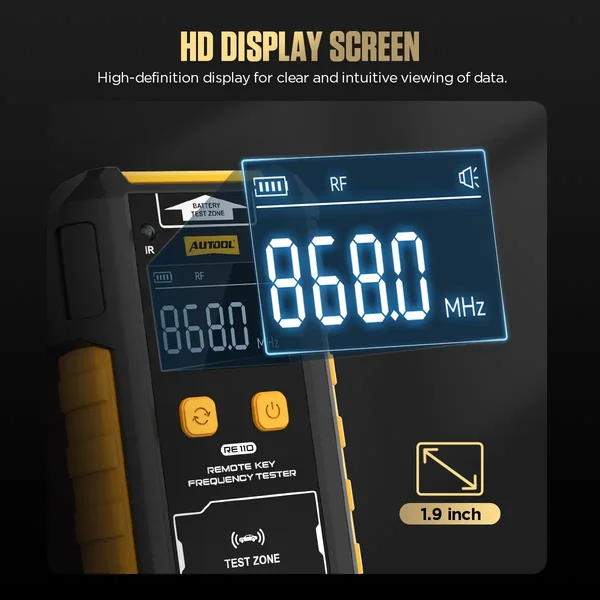 AUTOOL RE110 Remote Key Frequency Tester