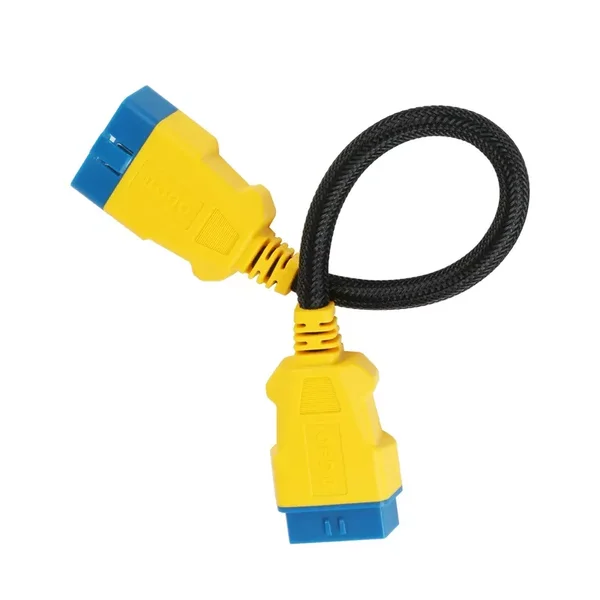 AUTOOL 36cm Braided OBD2 Extension Cable