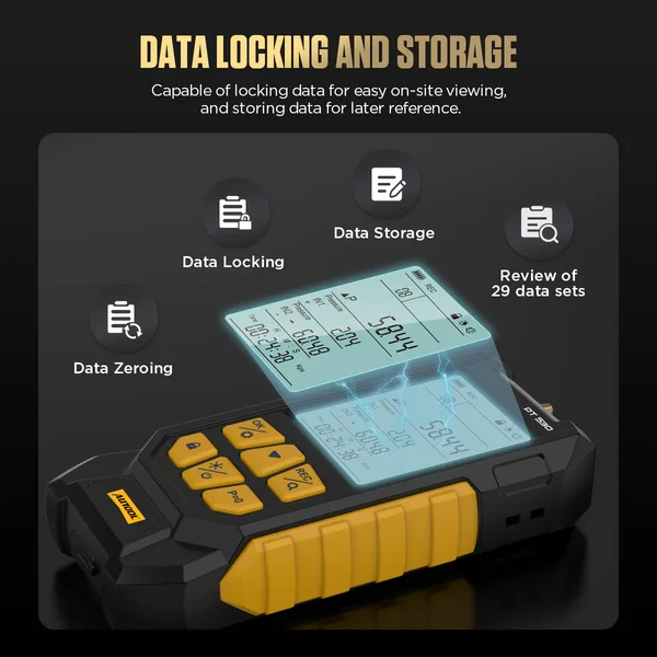 AUTOOL PT530 Dual-Port Pressure & Vacuum Tester