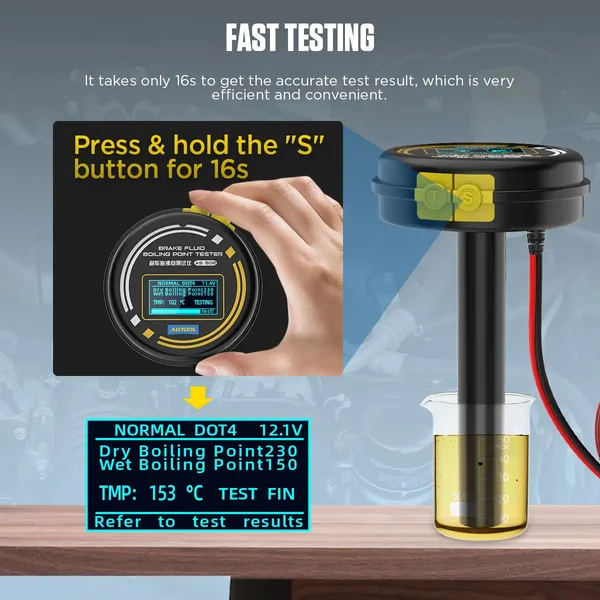 AUTOOL AS506 Brake Fluid Boiling Point Tester