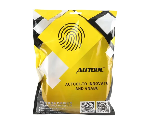 AUTOOL 30cm Two-Pack OBD2 Extension Cable