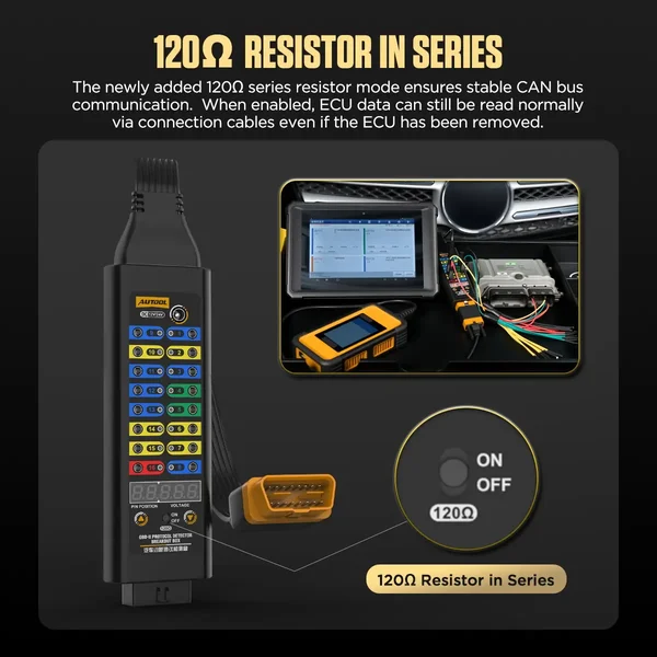 AUTOOL Premium OBD2 Breakout Box