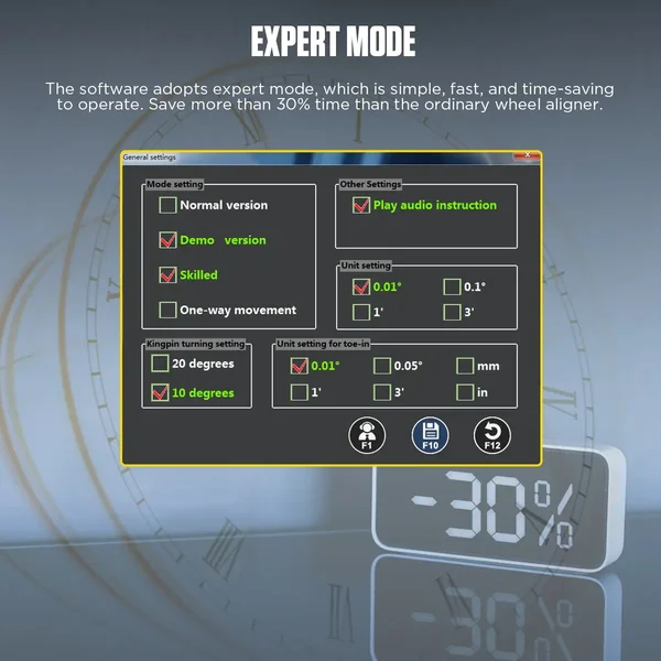 AUTOOL XC503 Fixed-Column 3D Wheel Alignment Machine