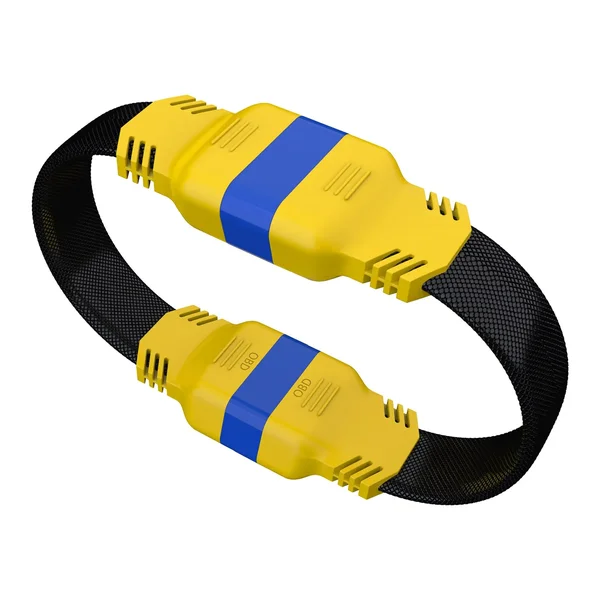 AUTOOL 20cm/30cm Gooseneck OBD2 Extension Cable