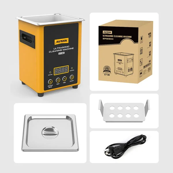 AUTOOL CT80 1.6 L Heated Ultrasonic Parts Cleaner