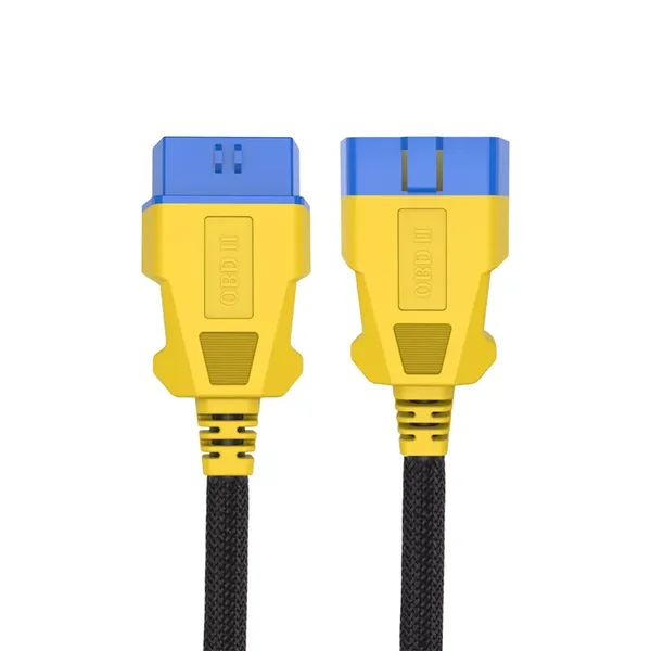 AUTOOL 20cm Braided OBD2 Extension Cable