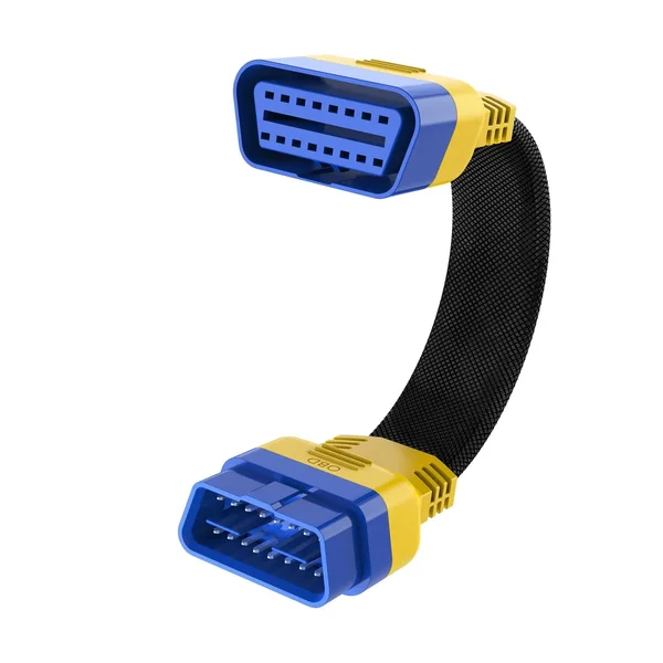 AUTOOL 20cm/30cm Gooseneck OBD2 Extension Cable