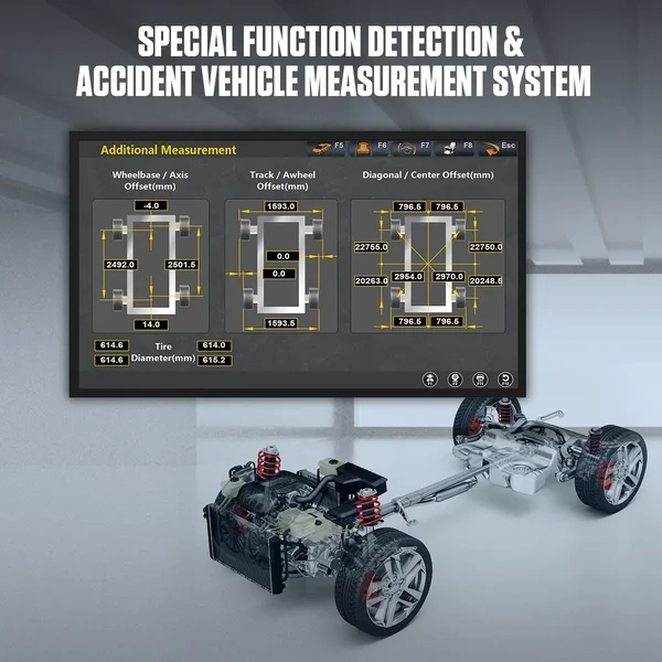 AUTOOL XC503 Fixed-Column 3D Wheel Alignment Machine