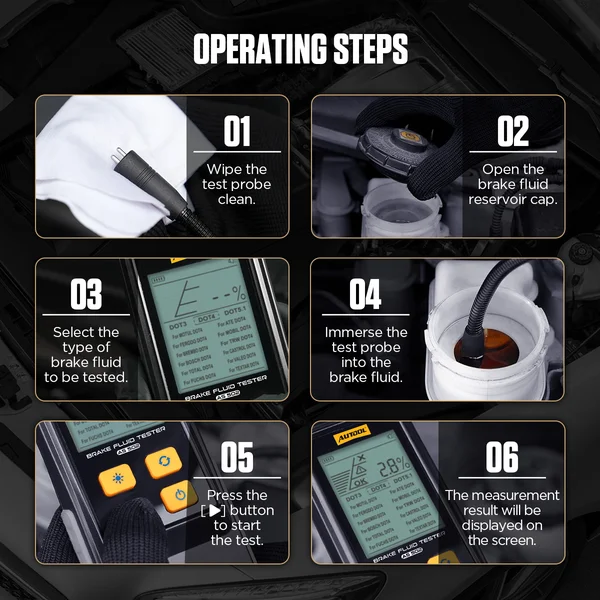 AUTOOL AS502 Brake Fluid Moisture Tester