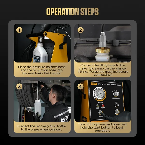 AUTOOL AST603 Pulsating Brake Fluid Bleeder