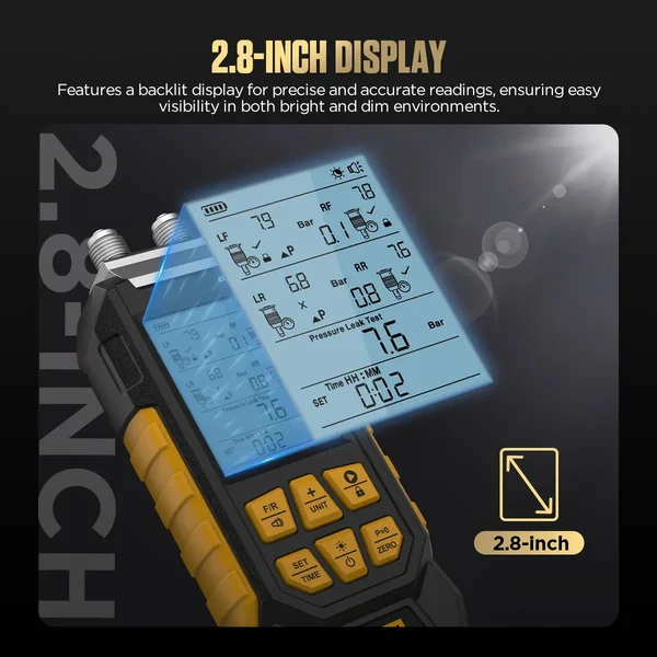 AUTOOL PT680 Dual-Channel Air Suspension Pressure Tester
