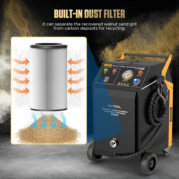 AUTOOL WD716 Walnut Blasting Machine