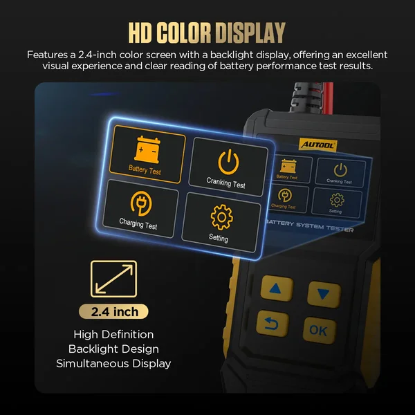 AUTOOL BT360 12V Digital Automotive Battery Tester