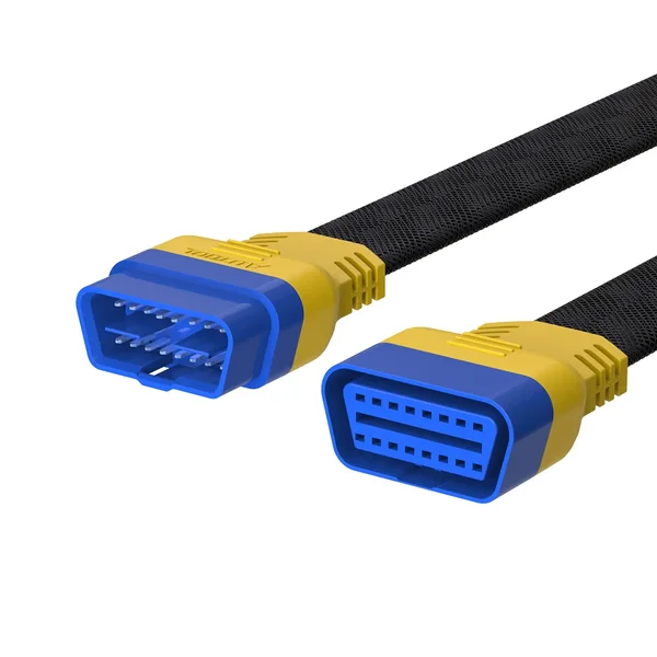 AUTOOL 20cm/30cm Gooseneck OBD2 Extension Cable