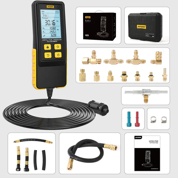 AUTOOL PT630 Digital Automotive Fuel Pressure Gauge