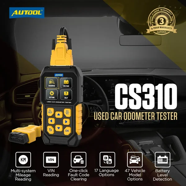 AUTOOL CS310 Used Car Odometer Scanner
