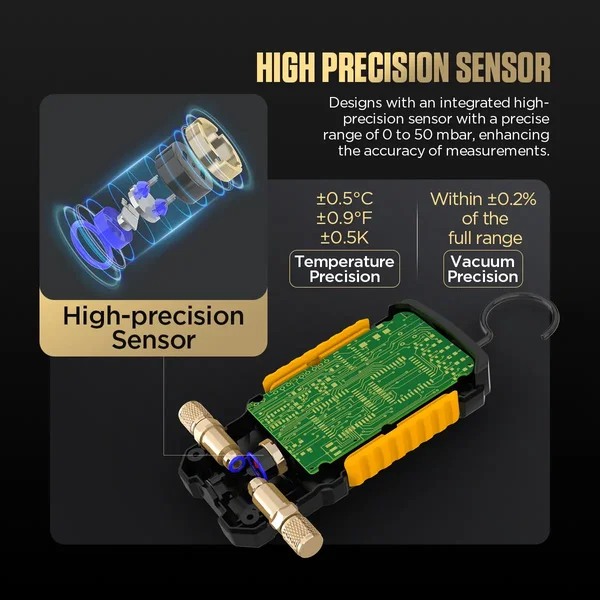 AUTOOL LM100 Digital Vacuum Gauge