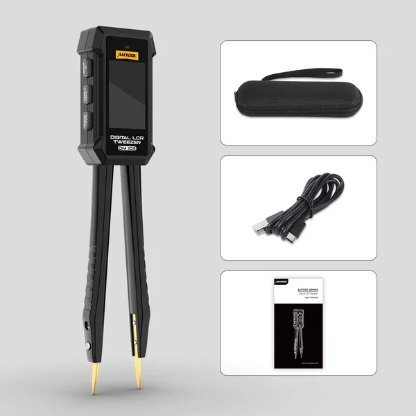 AUTOOL DM103 Digital LCR Tweezer for SMD Components