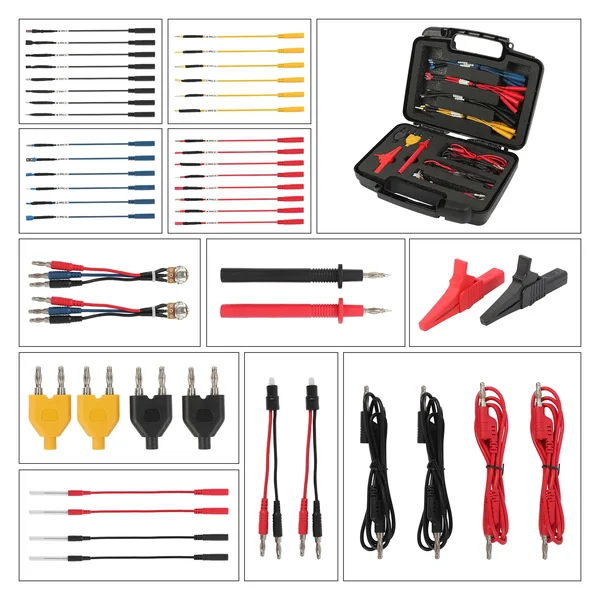 AUTOOL 48-Piece Automotive Test Lead Kit for Multimeters