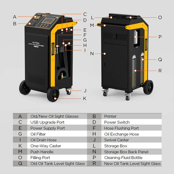 AUTOOL ATF805 Automatic Transmission Fluid Exchanger